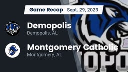 Recap: Demopolis  vs. Montgomery Catholic  2023