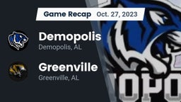 Recap: Demopolis  vs. Greenville  2023