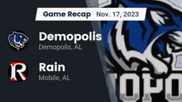Recap: Demopolis  vs. Rain  2023