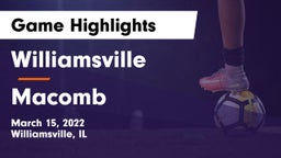 Williamsville  vs Macomb  Game Highlights - March 15, 2022