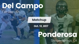 Matchup: Del Campo High vs. Ponderosa  2017