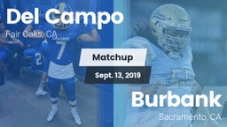 Matchup: Del Campo High vs. Burbank  2019