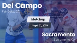 Matchup: Del Campo High vs. Sacramento  2019