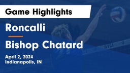 Roncalli  vs Bishop Chatard  Game Highlights - April 2, 2024