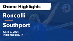 Roncalli  vs Southport  Game Highlights - April 5, 2024