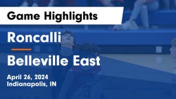 Roncalli  vs Belleville East  Game Highlights - April 26, 2024