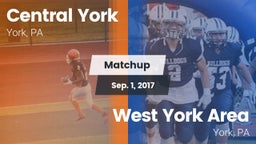 Matchup: Central York High vs. West York Area  2017
