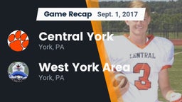 Recap: Central York  vs. West York Area  2017