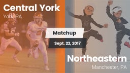 Matchup: Central York High vs. Northeastern  2017