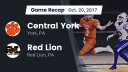 Recap: Central York  vs. Red Lion  2017