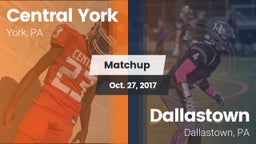 Matchup: Central York High vs. Dallastown  2017