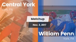 Matchup: Central York High vs. William Penn  2017