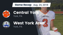 Recap: Central York  vs. West York Area  2018