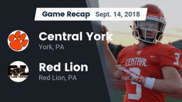 Recap: Central York  vs. Red Lion  2018