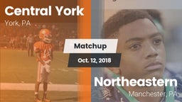 Matchup: Central York High vs. Northeastern  2018