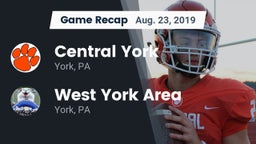 Recap: Central York  vs. West York Area  2019