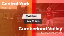 Matchup: Central York High vs. Cumberland Valley  2019