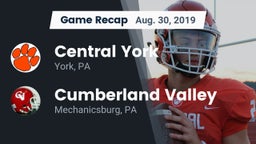 Recap: Central York  vs. Cumberland Valley  2019