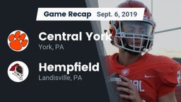 Recap: Central York  vs. Hempfield  2019