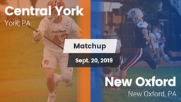 Matchup: Central York High vs. New Oxford  2019