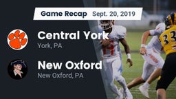 Recap: Central York  vs. New Oxford  2019