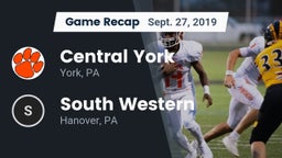 Recap: Central York  vs. South Western  2019