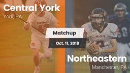 Matchup: Central York High vs. Northeastern  2019