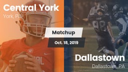 Matchup: Central York High vs. Dallastown  2019