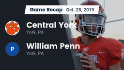 Recap: Central York  vs. William Penn  2019