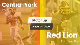 Matchup: Central York High vs. Red Lion  2020