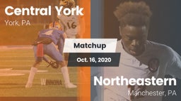 Matchup: Central York High vs. Northeastern  2020