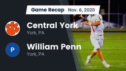 Recap: Central York  vs. William Penn  2020