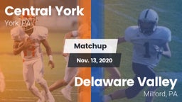 Matchup: Central York High vs. Delaware Valley  2020
