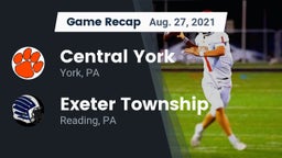 Recap: Central York  vs. Exeter Township  2021