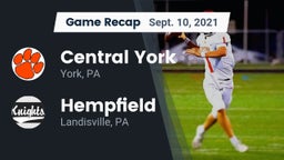 Recap: Central York  vs. Hempfield  2021