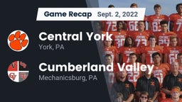 Recap: Central York  vs. Cumberland Valley  2022