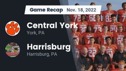Recap: Central York  vs. Harrisburg  2022