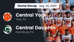Recap: Central York  vs. Central Dauphin  2023