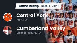Recap: Central York  vs. Cumberland Valley  2023