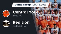 Recap: Central York  vs. Red Lion  2023