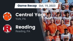 Recap: Central York  vs. Reading  2023