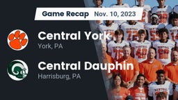 Recap: Central York  vs. Central Dauphin  2023