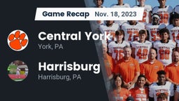 Recap: Central York  vs. Harrisburg  2023