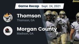Recap: Thomson  vs. Morgan County  2021