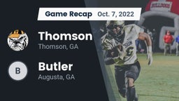 Recap: Thomson  vs. Butler  2022