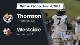 Recap: Thomson  vs. Westside  2022