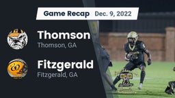 Recap: Thomson  vs. Fitzgerald  2022