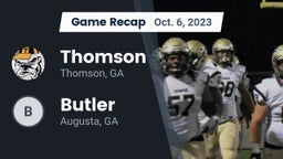 Recap: Thomson  vs. Butler  2023