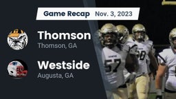 Recap: Thomson  vs. Westside  2023