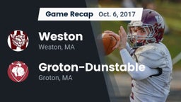 Recap: Weston vs. Groton-Dunstable  2017